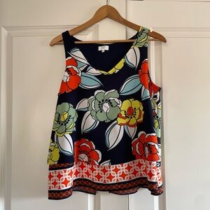 Crown & Ivy Sleeveless Swing Top